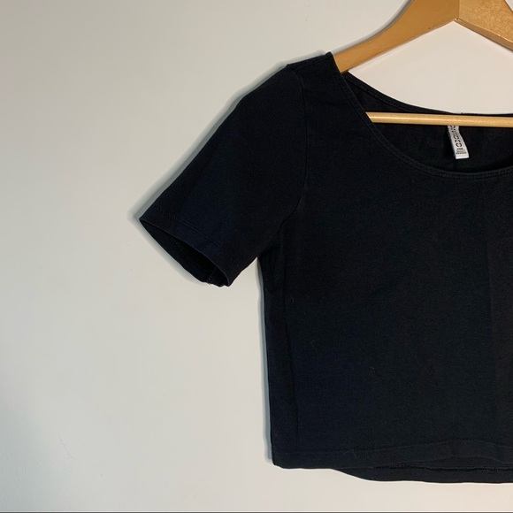 Black H&M Crop Top - Picture 2 of 6